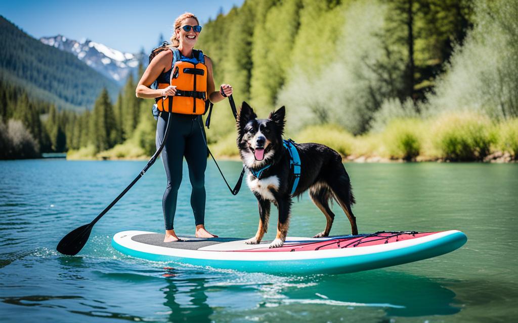 Vorteile von SUP mit Hund