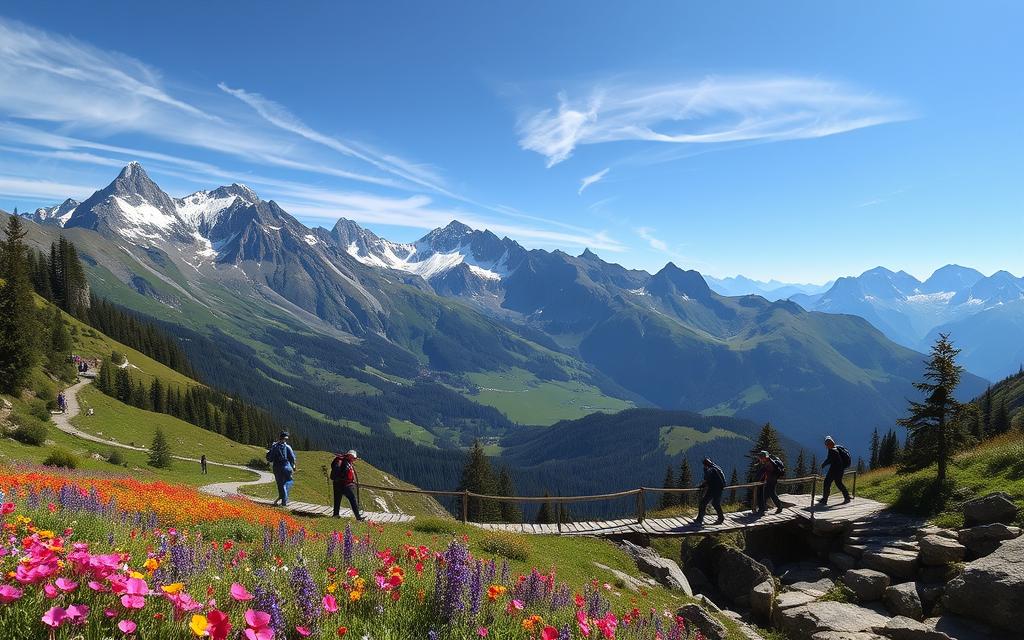 Die 15 besten Trekking-Routen in den Alpen